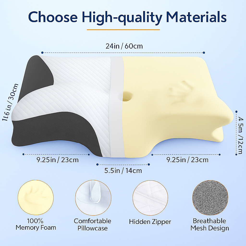 AlignPillow Memory Foam Pillow